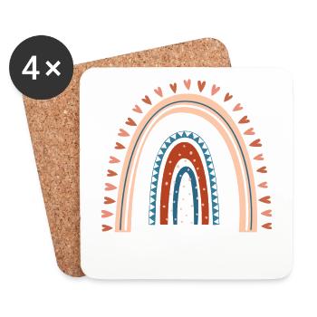 Social Worker Design For Welfare Workers - Coasters (set of 4) - white - Front