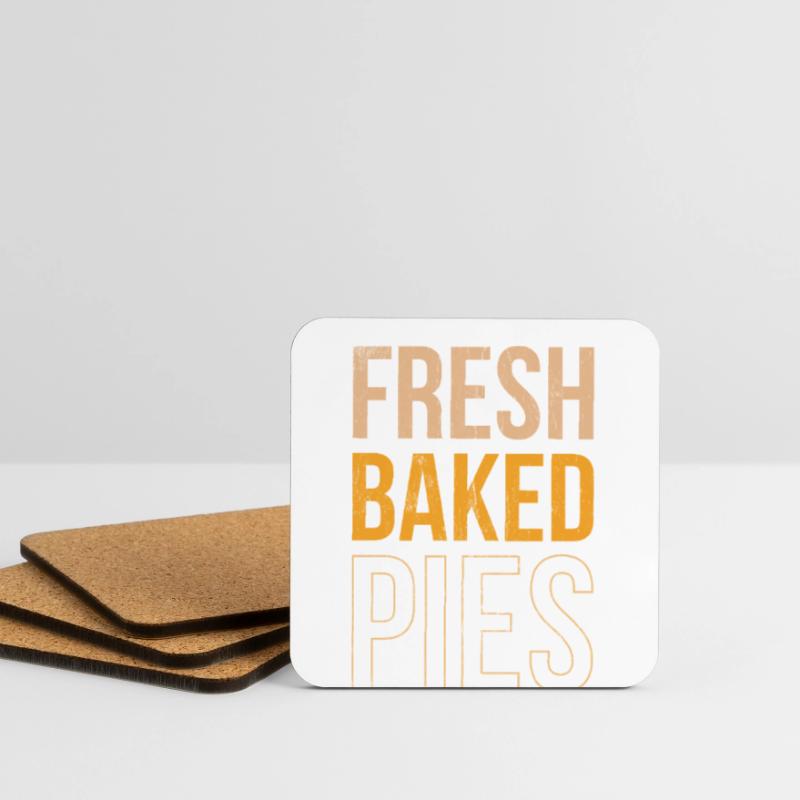 Frisch Gebackene Kuchen Für Bäcker Oder Backfans Untersetzer (4er-Set)