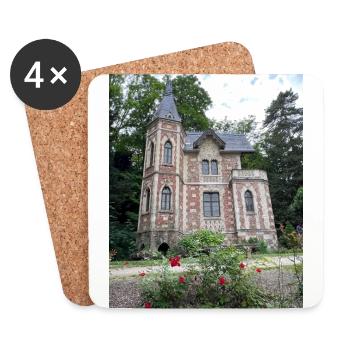Le château d’If - Dessous de verre (lot de 4) - blanc - Devant