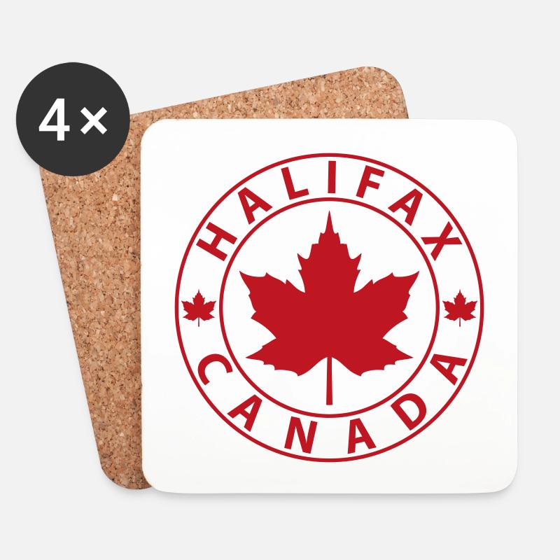 Halifax - Untersetzer (4er-Set) - Weiß