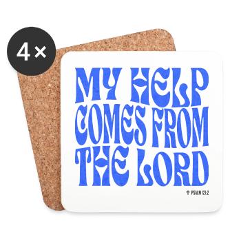 Christianity Christian Bible Verse - Coasters (set of 4) - white - Front