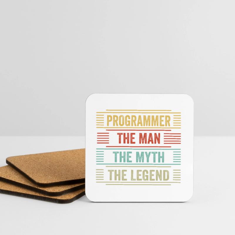 Programmer Developer Programmer Coasters (set of 4)