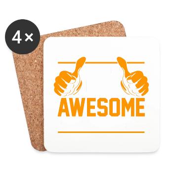 Physiotherapist Physical Therapy Gift - Coasters (set of 4) - white - Front