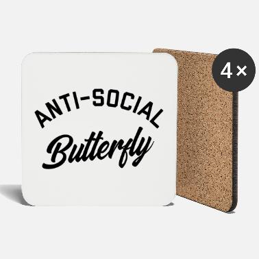 Butterfly Quotes Coasters | Unique Designs | Spreadshirt