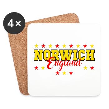 Norwich - Untersetzer (4er-Set) - Weiß - Vorne
