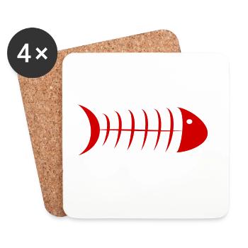 anniversary. Anniversary Decade. humor. funny - Coasters (set of 4) - white - Front