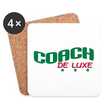 COACH DE LUXE - Dessous de verre (lot de 4) - blanc - Devant