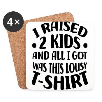 Mother’s Day - Coasters (set of 4) - white - Front