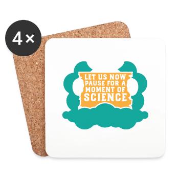 Polar Bear Protest For Science Climate Change Gift - Coasters (set of 4) - white - Front