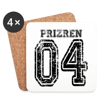 Prizren 04 as a gift for Kosovo Albanians - Coasters (set of 4) - white - Front