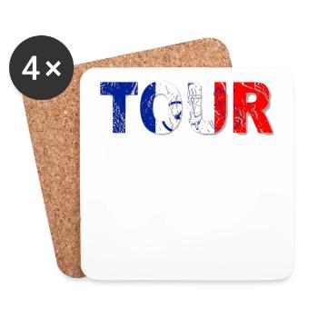 2018 - Coasters (set of 4) - white - Front