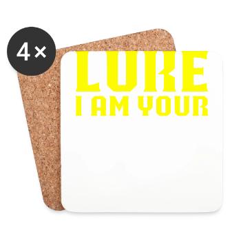 Luke, je suis ton père - Dessous de verre (lot de 4) - blanc - Devant