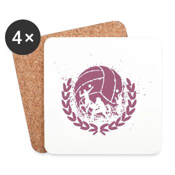 volleyball - Coasters (set of 4) - white - Front
