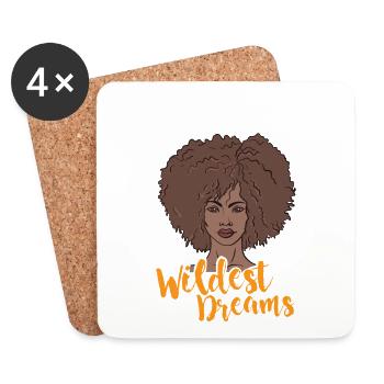 I At My Ancestors Wildest Dreams - Coasters (set of 4) - white - Front