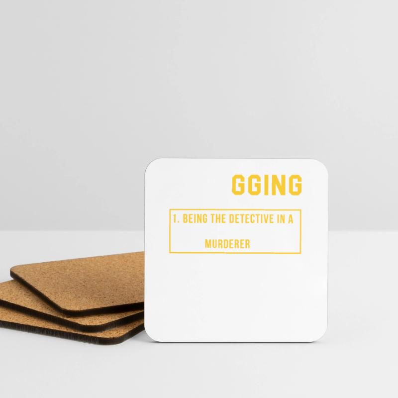 Debugging Programmieren Programmierer Geschenk Untersetzer (4er-Set)