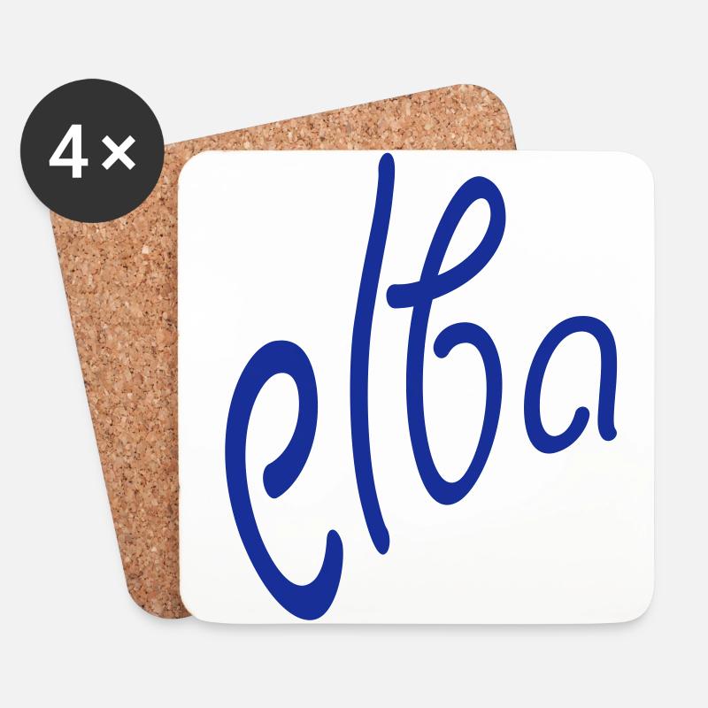 Elba - Untersetzer (4er-Set) - Weiß