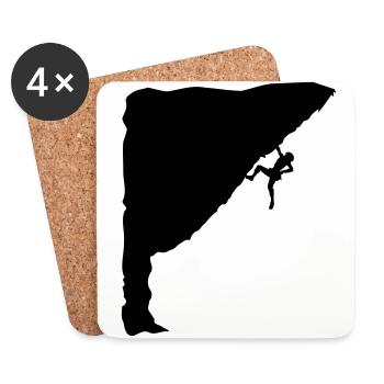 Climber - Coasters (set of 4) - white - Front