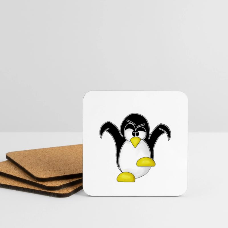 Linux Computer Nerd Geek Computer Science Admin Gift Coasters (set of 4)