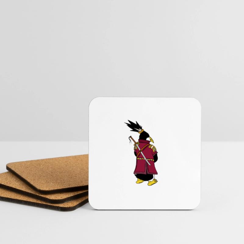 Linux Pinguin I Am Root Geeks Nerd Computer Ninja Untersetzer (4er-Set)