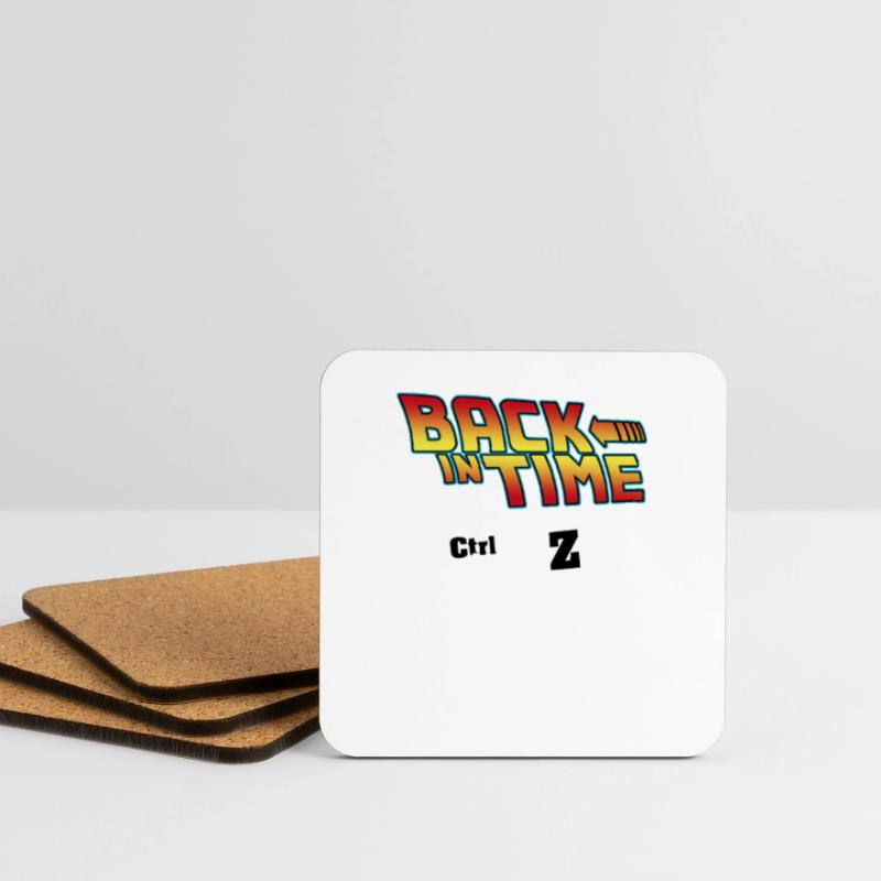 PC Computer Hacker Nerd Informatiker Geek Admin Untersetzer (4er-Set)