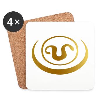 Jaffa Symbol - Untersetzer (4er-Set) - Weiß - Vorne
