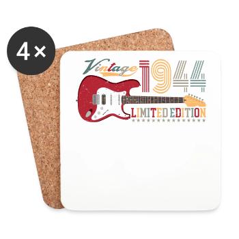 Vintage 1944 Limited Edition 78. Geburtstag | - Untersetzer (4er-Set) - Weiß - Vorne