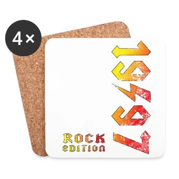 Birthday Rock Edition 1997 - Coasters (set of 4) - white - Front