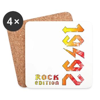 Birthday Rock Edition 1992 - Coasters (set of 4) - white - Front