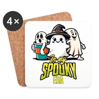 Halloween Time In My Spooky Era - Coasters (set of 4) - white - Front