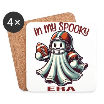 Halloween à mon époque effrayante - Dessous de verre (lot de 4) - blanc - Devant
