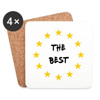 The best - Coasters (set of 4) - white - Front
