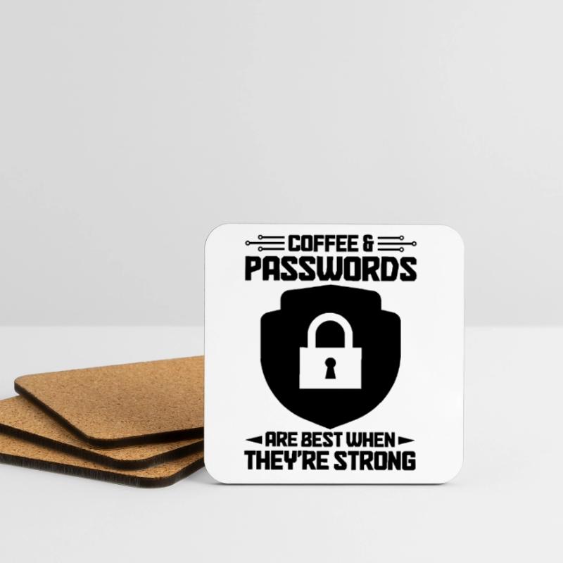 Cybersecurity Computer Security Cybersecurity Coasters (set of 4)