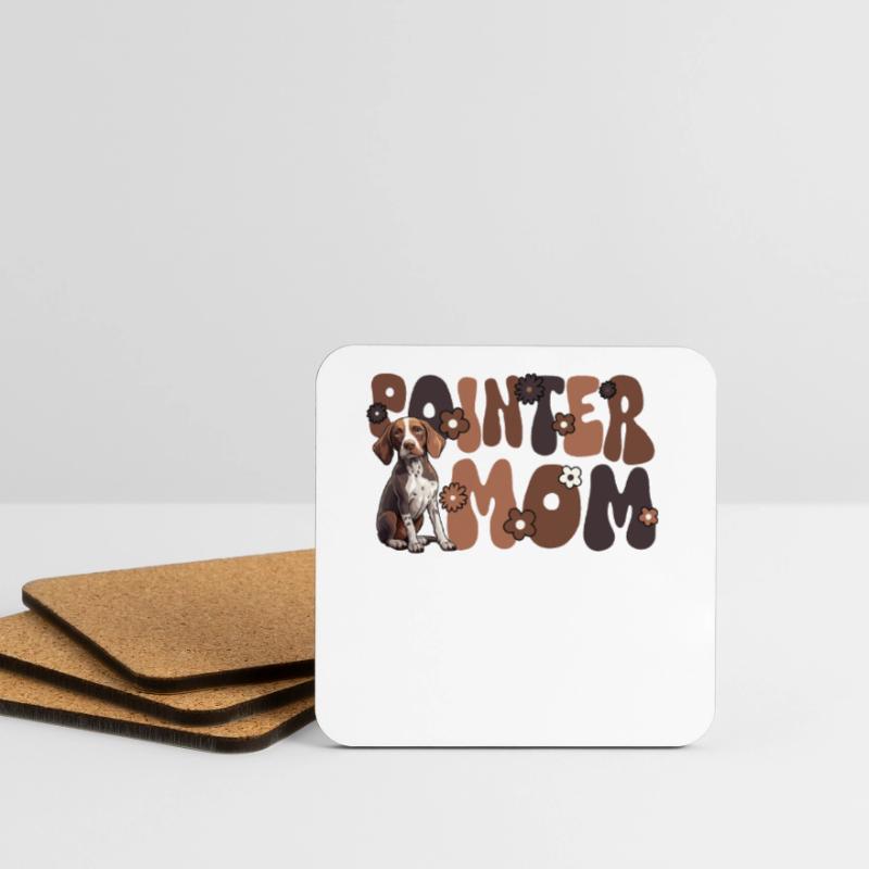 Pointer Groovy Pointer Mom Coasters (set of 4)