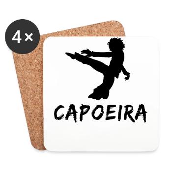 Capoeira - Coasters (set of 4) - white - Front