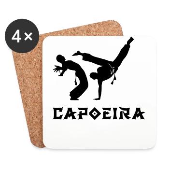 Capoeira - Coasters (set of 4) - white - Front