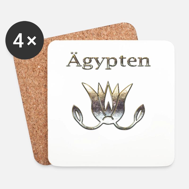 Ägypten 42 - Untersetzer (4er-Set) - Weiß