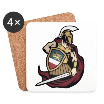 ROSTOCK AHU - Design - Coasters (set of 4) - white - Front