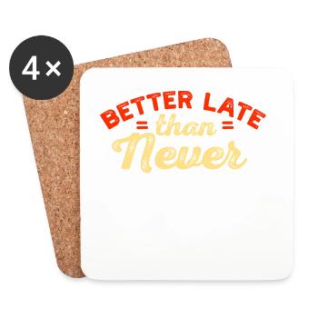 Delay - Coasters (set of 4) - white - Front