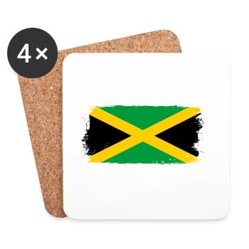 Jamaica Jamaika - Untersetzer (4er-Set) - Weiß - Vorne
