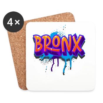 Bronx graffiti - Coasters (set of 4) - white - Front