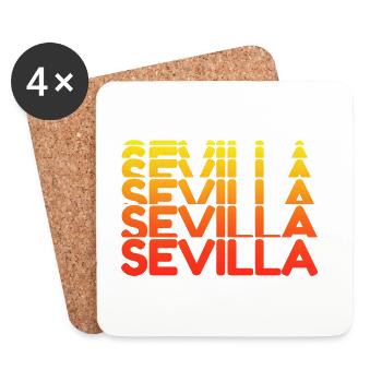 Seville - Coasters (set of 4) - white - Front