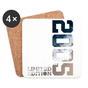 21ST BIRTHDAY LIMITED EDITION 2005 - Coasters (set of 4) - white - Front