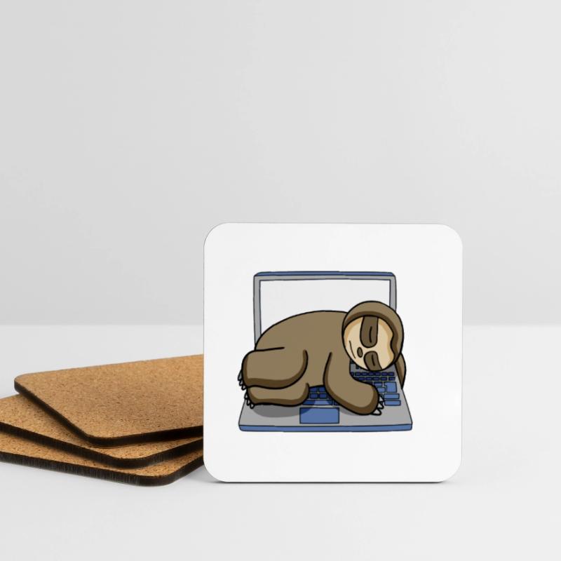 Computer Nerd Programmer Gift Coasters (set of 4)