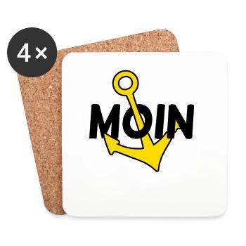 Anker Moin - Untersetzer (4er-Set) - Weiß - Vorne