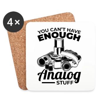 Funny Photography Saying - Coasters (set of 4) - white - Front