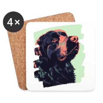 Newfoundland - Coasters (set of 4) - white - Front