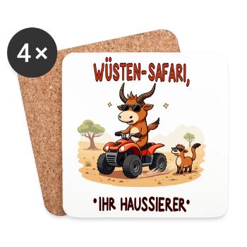 Deserts - Taurus - Coasters (set of 4) - white - Front