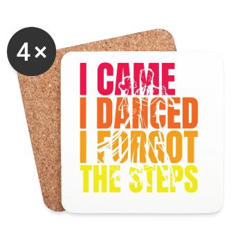 Ballroom Dancing Dance Training Ballroom Gift - Coasters (set of 4) - white - Front
