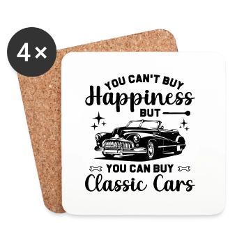 Galactic Dream Design for Clothing - Coasters (set of 4) - white - Front
