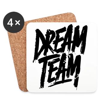 Dream Team - Coasters (set of 4) - white - Front